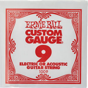 Ernie Ball 009 Single Slinky String Set Ernie Ball 009 Single Slinky String Set