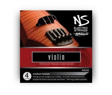 D'Addario Ns310 Ns Electric Violin Set D'Addario Ns310 Ns Electric Violin Set