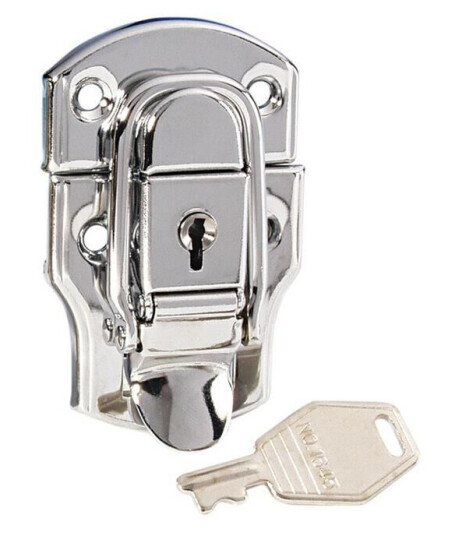 Adam Hall Hardware 1905 - Drawbolt Medium Chrome-Plated Lock