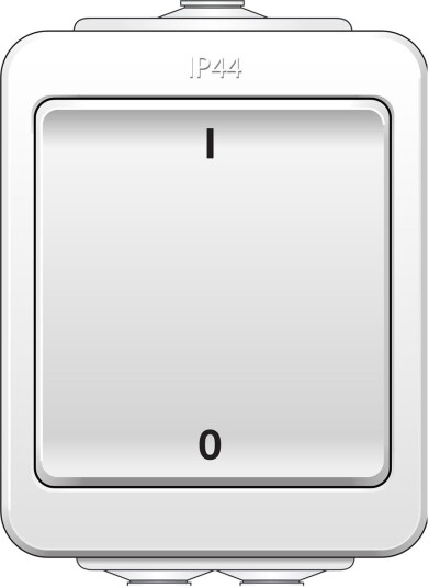 Norwesco Strømbryter 461056 Kapslet, IP44 2 Poler
