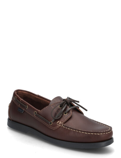Bianco Biaibiza Boat Shoe Pull Up Leather Brown 45