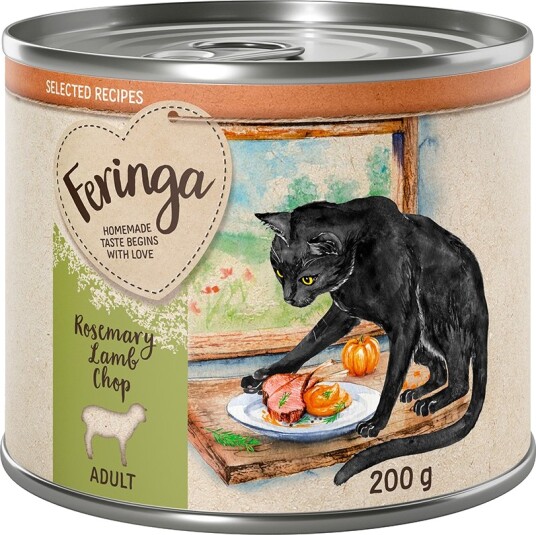 Feringa Våtfôr Selected Recipes Lammekotelett Med Rosmarin 6 X 200 G