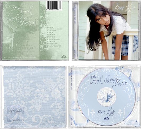 Quiet Light Blue Angel Sparkling Silver 2 CD