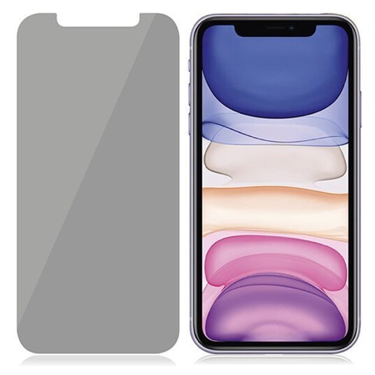 PanzerGlass Privacy Skjermbeskytter for iPhone 11 / XR - Standard Fit