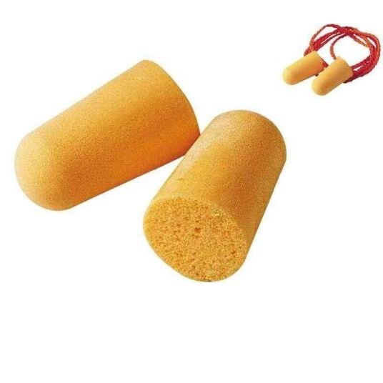 3M Ørepropper 1110 500 Par, Med snor 3M Ørepropper 1110 500 Par, Med snor