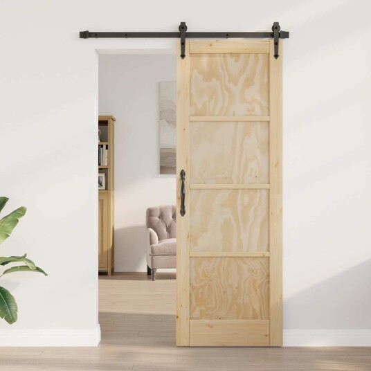  Innvendig Dør Naturlig 73,5 x 211 cm Kryssfinér