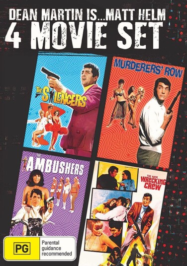 Dean Martin Is Matt Helm 4 Movie Set DVD Dean Martin Is Matt Helm 4 Movie Set DVD