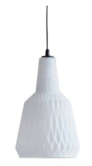 Lindby Belarion hengelampe opal 1lk glass
