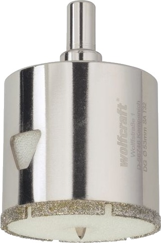 Wolfcraft Gmbh 5928000, Drill, Hullsag, Høyrehåndsrotasjon, 4,5 Cm, Porselen, Fint Steintøy, Marmor, Glazed Tile, Granitt, Keramisk, 1 Cm Wolfcraft Gmbh 5928000, Drill, Hullsag, Høyrehåndsrotasjon, 4,5 Cm, Porselen, Fint Steintøy, Marmor, Glazed Tile, Granitt, Keramisk, 1 Cm