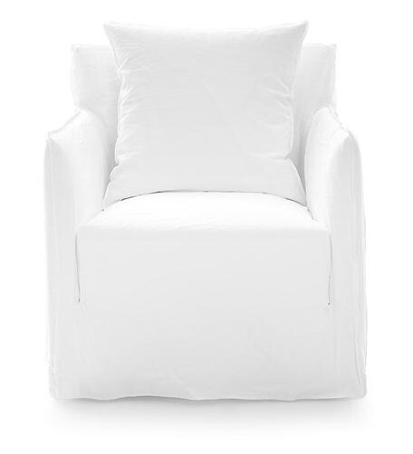 Gervasoni Gervasoni Ghost 05 Lenestol Lino Bianco Gervasoni Gervasoni Ghost 05 Lenestol Lino Bianco