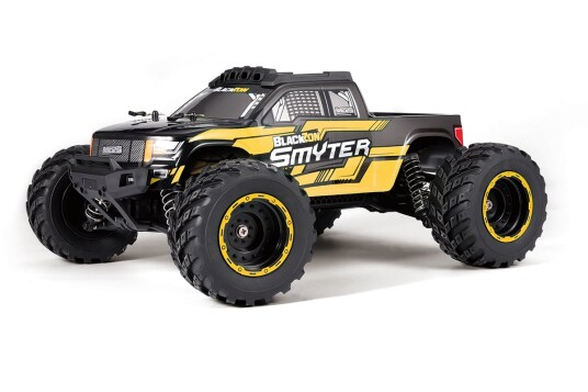 Blackzon Smyter MT 1/12 4WD elektrisk monstertruck gul 540225