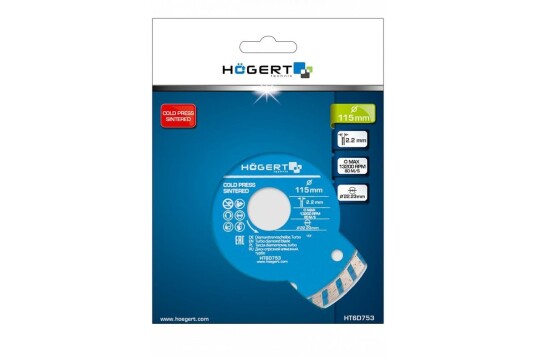 Hogert Technik HT6D755 Mellomleggsskive vinkelsliper Hogert Technik HT6D755 Mellomleggsskive vinkelsliper