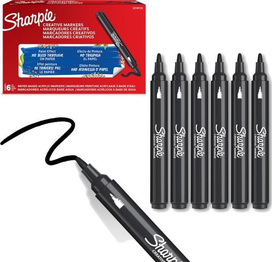 Sharpie Creative Marker Bullet Tip Black