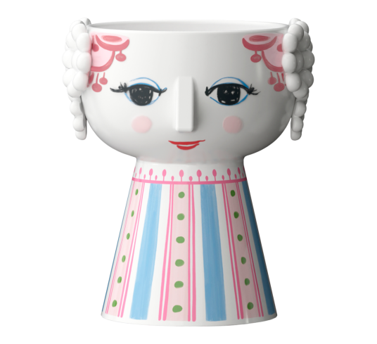 Bjørn Wiinblad Eva Lysestake 9,5 cm Rosa Keramikk Bjørn Wiinblad Eva Lysestake 9,5 cm Rosa Keramikk