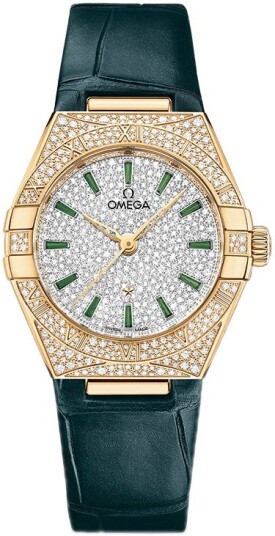 Omega Dameklokke 131.58.29.20.99.002 Constellation Co Axial 29 Mm