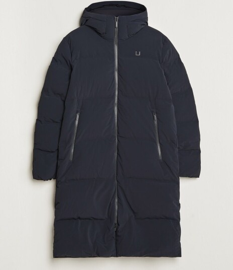 UBR Tycoon Padded Long Coat Black