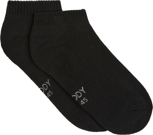 Boody Men’s Low Cut Socks Svart   Str. 38 45