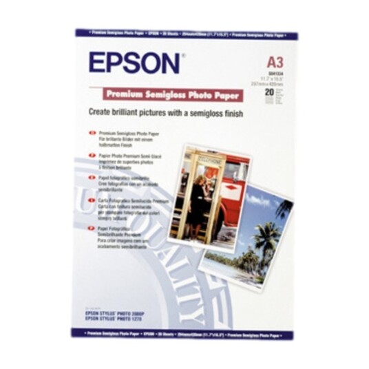 A3 Prem. Semigloss Photo paper