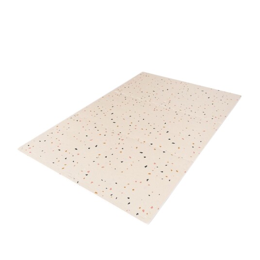 3 Sprouts STOR Lekematte til baby barn EVA Skum Terrazzo Krem 3 Sprouts STOR Lekematte til baby barn EVA Skum Terrazzo Krem