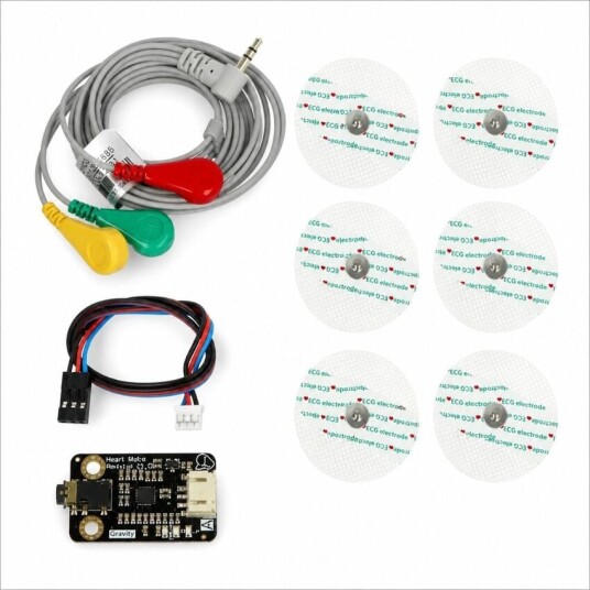 Analog EKG sensor for Arduino AD8232 og pulsmåling