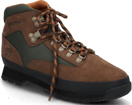 Timberland Mid Lace Up Boot - DK BRN NUBUCK - 40