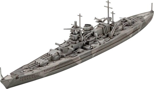 Revell Starter Kit Slagskipet Gneisenau