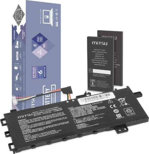 Mitsu Batteri B21n1818 Til Asus Vivobook 15 A512 R512 X512 4150 Mah 32 Wh 7,6V 7,4V BC/AS-A512-2