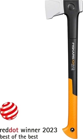Fiskars X24 Kløyvøks 600 mm - Klyve Øks i Stål og Plast, Sort/Oransje Fiskars X24 Kløyvøks 600 mm - Klyve Øks i Stål og Plast, Sort/Oransje