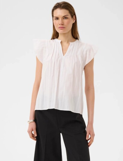InWear Rosevilleiw Cidenza Top White 38 InWear Rosevilleiw Cidenza Top White 38