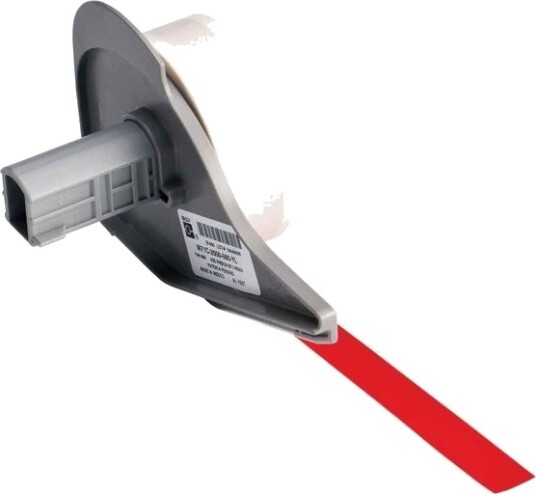 Brady M7c 500 595 Rd Rød Permanent Akryl Kontinuerlig Etikett 0,102 Mm Trermisk Overføring Vinyl