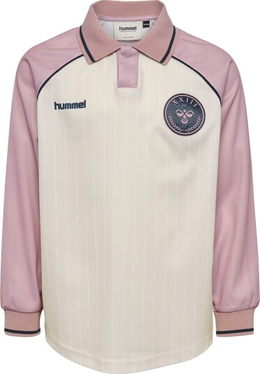 Hummel Poloskjorte hmlJR Sea Tåke Hummel 13 14 år (158 164) Genser Beige Hvit Rosa