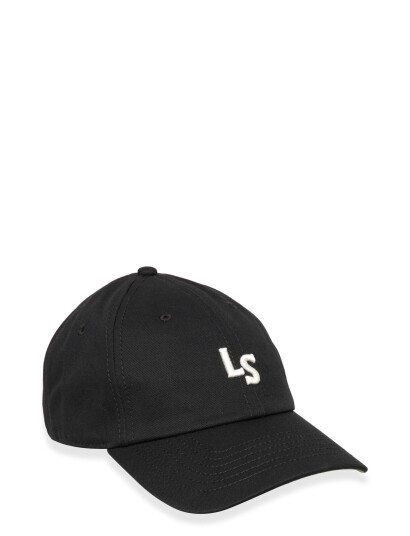 Levi"s® Ls Monogram Cap Caviar Twill Black ONE SIZE Levi"s® Ls Monogram Cap Caviar Twill Black ONE SIZE