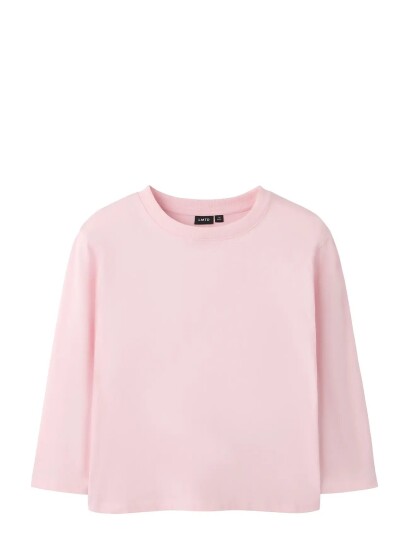 LMTD Nlnnevollo Ls Rlx Top Pink 170 176