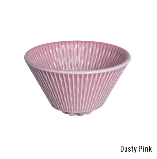 Loveramics Flatbed Coffee Dripper Dusty Pink Loveramics Flatbed Coffee Dripper Dusty Pink