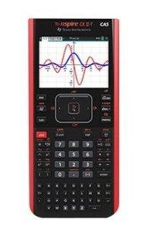 Texas Instruments TI-Nspire CX II-T CAS calculator uk manual