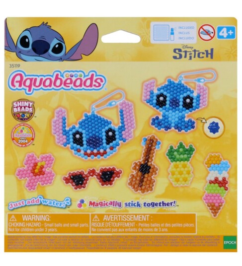 Aquabeads Stitch Keychain Craft Kit - Blue - ONE SIZE Aquabeads Stitch Keychain Craft Kit - Blue - ONE SIZE