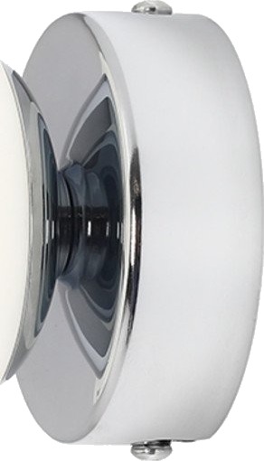 Aldex Ball vegglampe krom Ø14 cm
