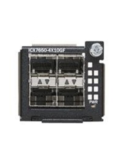 Ruckus Expansion Module Gigabit Ethernet 10Gb SFP+ x4 ICX7650-4X10GF