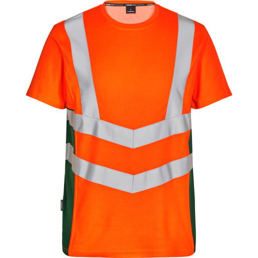Engel Safety T-skjort Hivis Oransje/Grønn SEW-9544-182-101 L