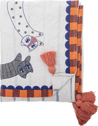 Bloomingville Missy Throw Multi/patterned 160X130CM