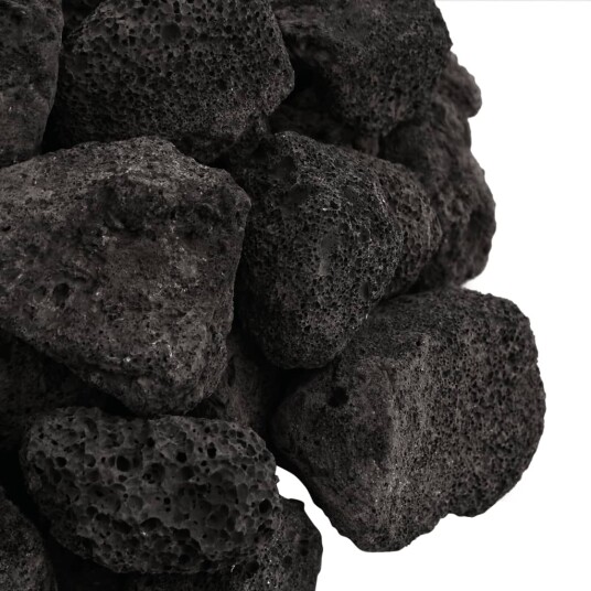 Vidaxl Lavasteiner 10 kg Svart 3-5 cm Vidaxl Lavasteiner 10 kg Svart 3-5 cm