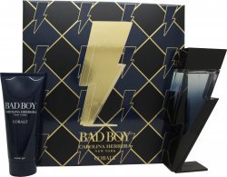 Carolina Herrera Bad Boy Cobalt Gavesett 100ml EDP + 100ml Dusjgel