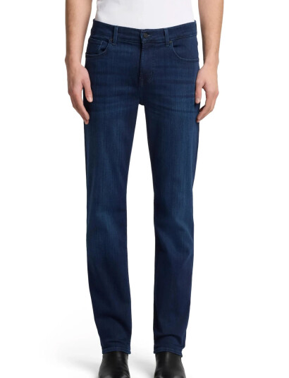 7 For All Mankind Slimmy Mid Blue - Navy - 36 x 33 7 For All Mankind Slimmy Mid Blue - Navy - 36 x 33