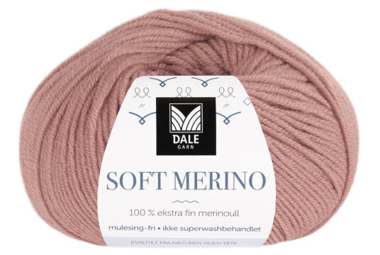 Dale Garn Dale Soft Merino 3040 Dus Rose
