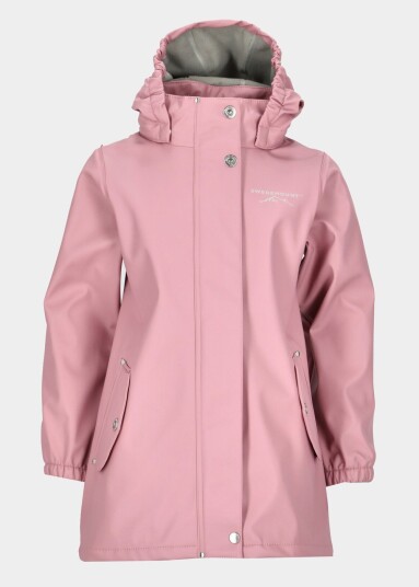 Swedemount Lammö Coat Jr Dusty Rose 140 Regnjakker