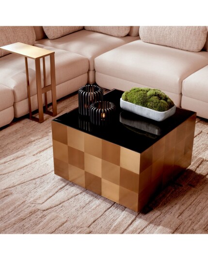 Pierre Side Table Brass