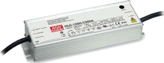 Mean Well Hlg 120H C500a 150 W Ip65 62000 Timer 90 305 V 47 ~ 63 Hz 1.6 0.8 0.7 A