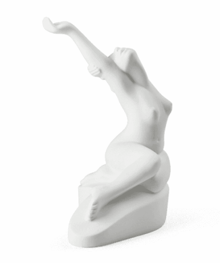 Kähler  Moments of Being Heavenly Grounded 22,5 cm hvit