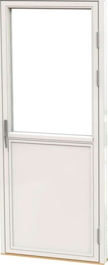 Natre balkongdor u12 100x210 cm 100cm brystning venstrehengslet