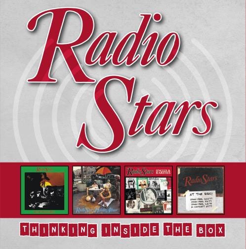 Radio Stars Thinking Inside The Box: 4cd Boxset CD Radio Stars Thinking Inside The Box: 4cd Boxset CD